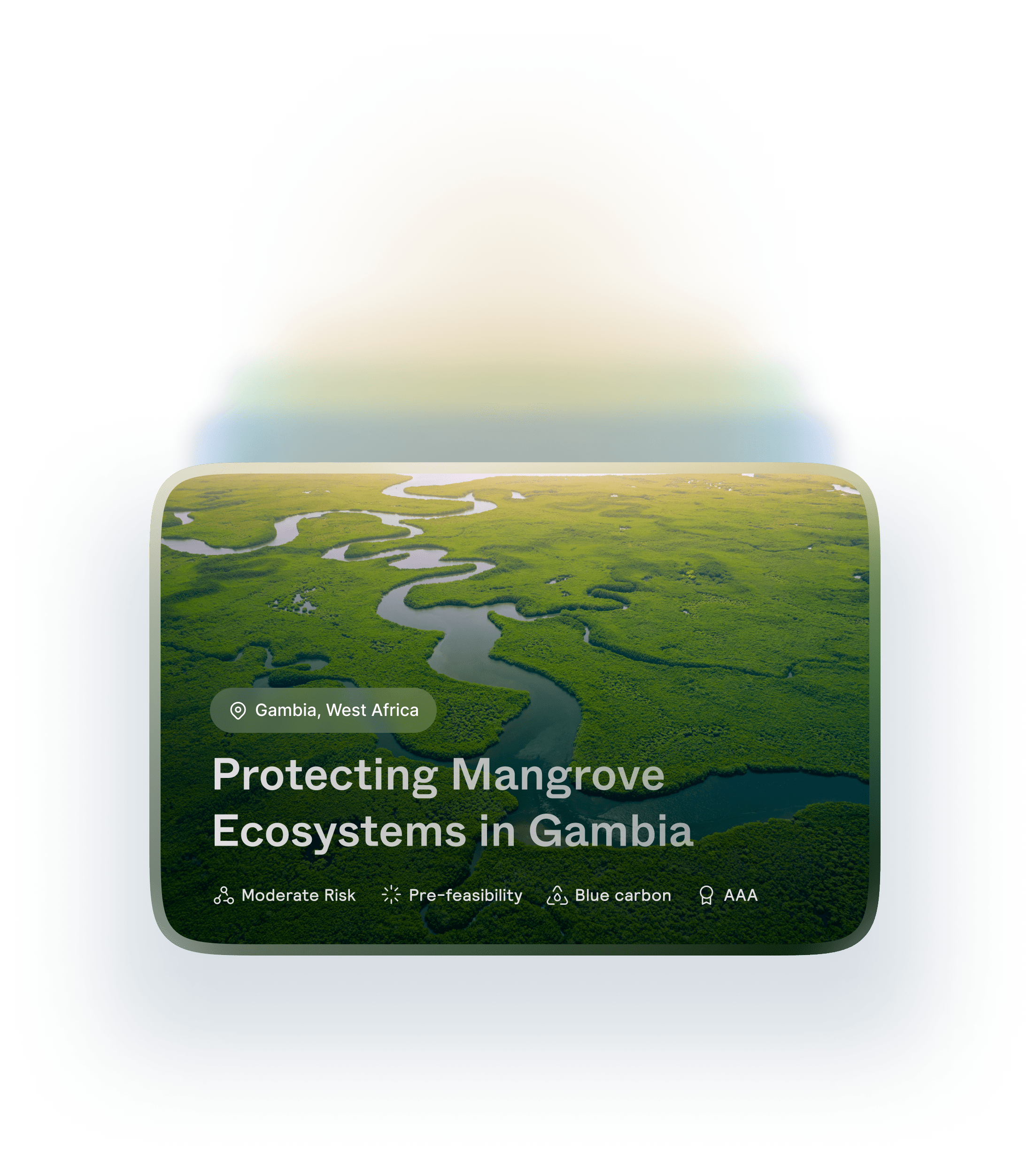 Completed data project card